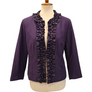 Coldwater Creek Purple Jacket NWT